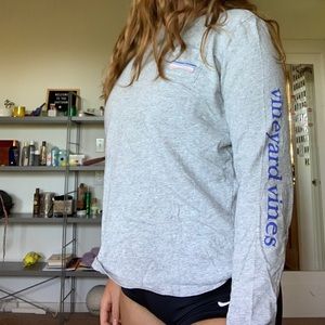 grey vineyard vines long sleeve